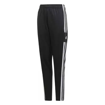 adidas SQUADRA PANTS Juniorské fotbalové tepláky, černá, velikost