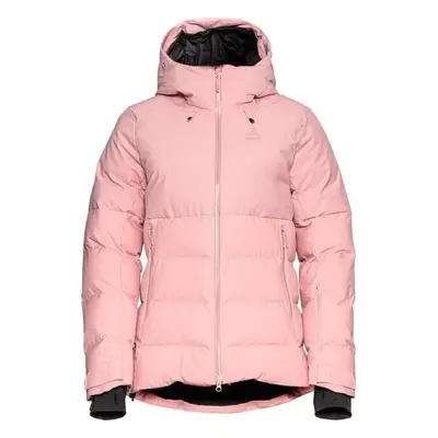 Odlo W SKI COCOON S-THERMIC INSULATED JACKET Dámská lyžařská bunda, lososová, velikost