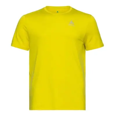 Odlo RUN EASY T-SHIRT CREW NECK SS Pánské běžecké tričko, žlutá, velikost