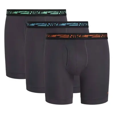 Nike ULTRA STRETCH 3PK Pánské boxerky, černá, velikost