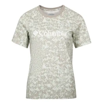 Columbia NORTH CASCADES™ PRINTED TEE Dámské tričko, světle zelená, velikost