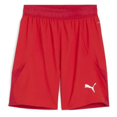 Puma TEAMFINAL SHORTS Pánské fotbalové šortky, červená, velikost