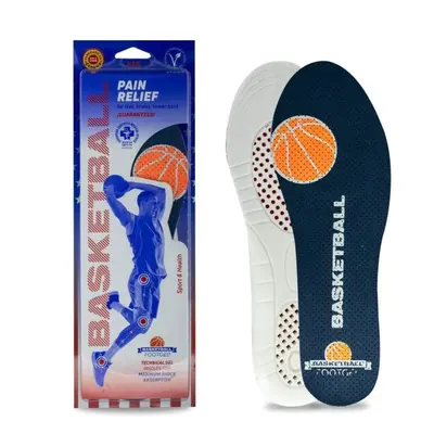 FOOTGEL BASKETBALL Gelové vložky, tmavě modrá, velikost