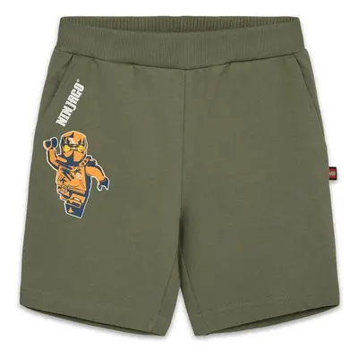 LEGO® kidswear LWPHILO Chlapecké šortky, khaki, velikost