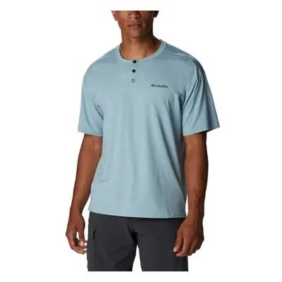 Columbia CORAL RIDGE PERFORMANCE SHORT SLEEVE Pánské tričko, světle modrá, velikost