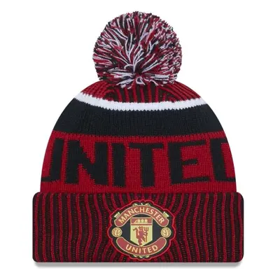 New Era SPORT Y CUFF BEANIE MANCHESTER UNITED Chlapecký kulich, červená, velikost