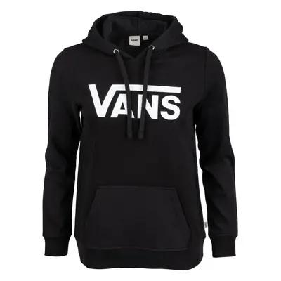 Vans WM DROP V LOGO HOODIE Dámská mikina, černá, velikost