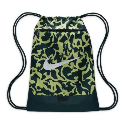 Nike BRASILIA Gymsack, tmavě zelená, velikost