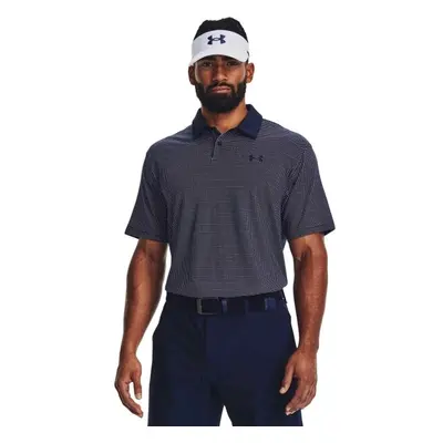 Under Armour T2G PRINTED POLO Pánské golfové polotričko, tmavě modrá, velikost