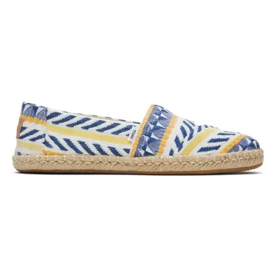 TOMS ALPARGATA ROPE Dámské espadrilky, modrá, velikost