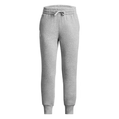 Under Armour RIVAL FLEECE JOGGERS Dívčí tepláky, šedá, velikost