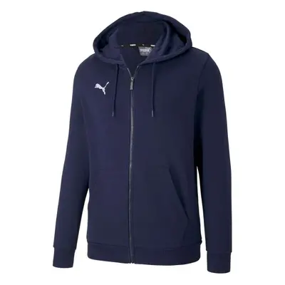 Puma TEAMGOAL CASUALS HOODIE Pánská tréninková mikina, tmavě modrá, velikost