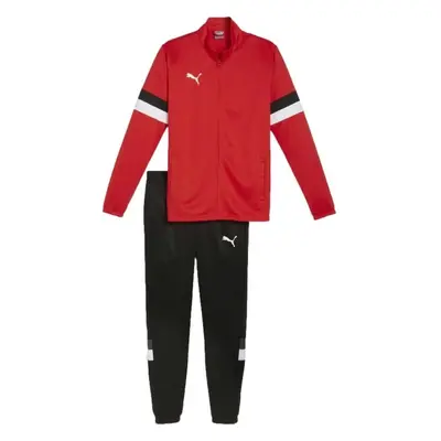 Puma TEAMRISE TRACKSUIT Pánská tepláková souprava, červená, velikost