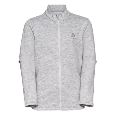 Odlo MID LAYER FULL ZIP BERRA KIDS Dětská mikina, šedá, velikost