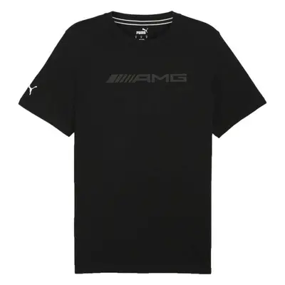 Puma MERCEDES - AMG PETRONAS LOGO TEE Pánské triko, černá, velikost