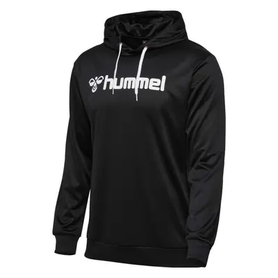 Hummel LOGO HOODIE Pánská mikina, černá, velikost