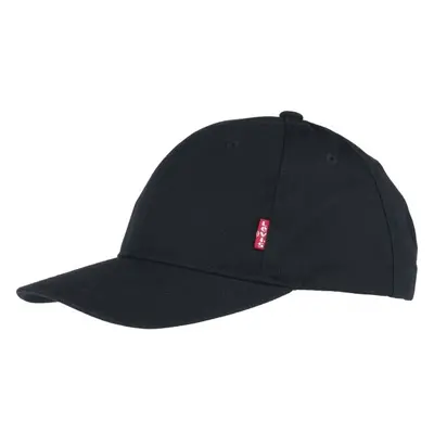 Levi's® CLASSIC TWILL RED TAB BASEBALL CAP Kšiltovka, černá, velikost