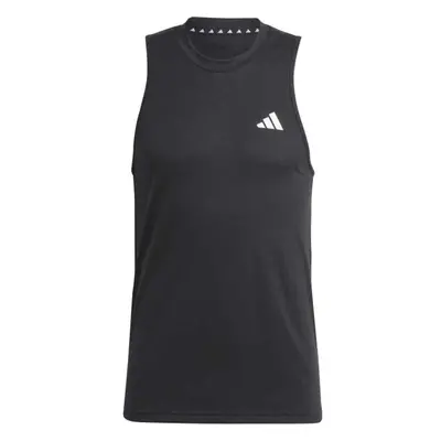 adidas TRAINING ESSENTIALS TANK Pánské sportovní tílko, černá, velikost