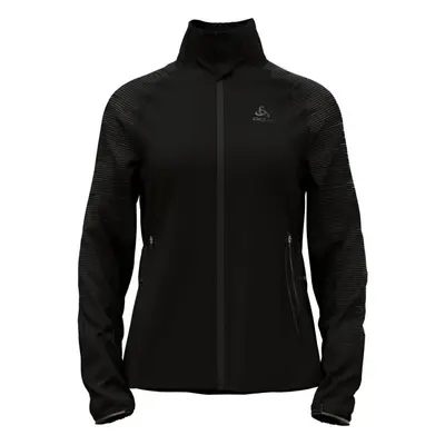 Odlo W ZEROWEIGHT PROWARM REFLECT JACKET Dámská běžecká bunda, černá, velikost