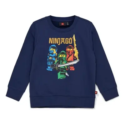 LEGO® kidswear LWSCOUT Chlapecká mikina, tmavě modrá, velikost