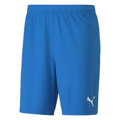 Puma TEAM GOAL KNIT SHORTS Pánské šortky, modrá, velikost