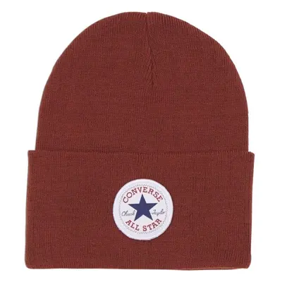 Converse CHUCK PATCH BEANIE Unisexová zimní čepice, červená, velikost