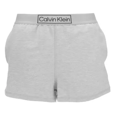 Calvin Klein REIMAGINED HER SHORT Dámské šortky, šedá, velikost