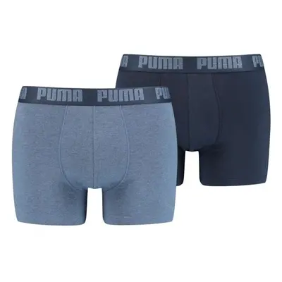 Puma BASIC 2P Pánské boxerky, světle modrá, velikost