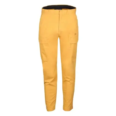 FUNDANGO ARBOR CARGO PANTS Pánské volnočasové kalhoty, žlutá, velikost