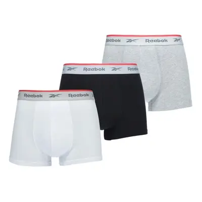 Reebok TRUNK OVETT 3pk Pánské boxerky, černá, velikost