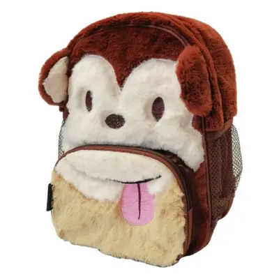 Oxybag FUNNY MONKEY Předškolní batoh, hnědá, velikost