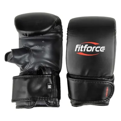 Fitforce WIDGET Boxerské tréninkové rukavice, černá, velikost