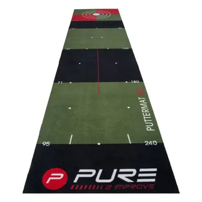 PURE IMPROVE GOLFPUTTING MAT x CM Putting podložka, tmavě zelená, velikost