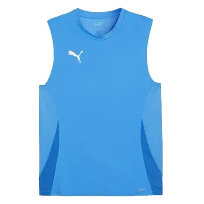 Puma TEAMGOAL SLEEVELESS JERSEY Pánské sportovní tílko, modrá, velikost