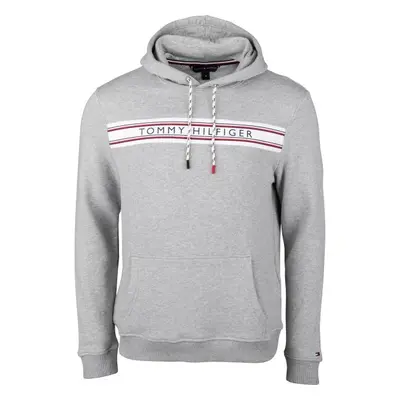 Tommy Hilfiger CLASSIC-HWK OH HOODIE Pánská mikina, šedá, velikost