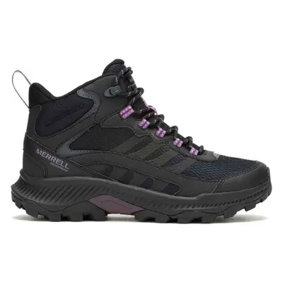 Merrell SPEED STRIKE MID WP Dámské outdoorové boty, černá