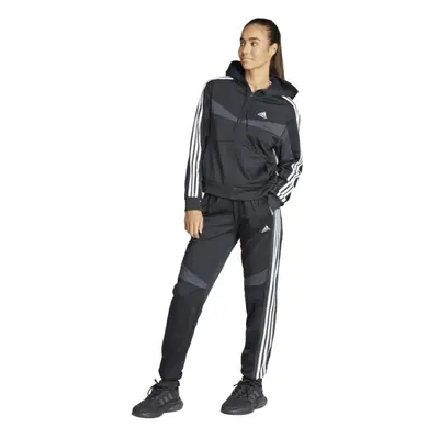 adidas BOLDBLOCK TRACKSUIT Dámská tepláková souprava, černá, velikost