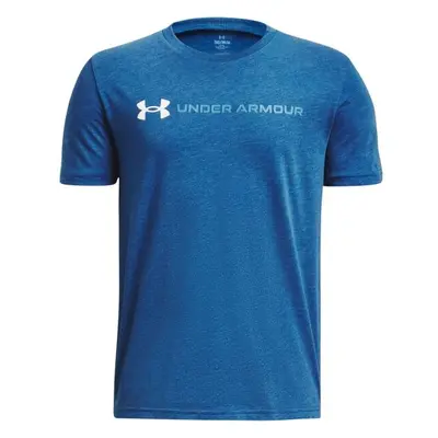 Under Armour WORDMARK Chlapecké triko, modrá, velikost