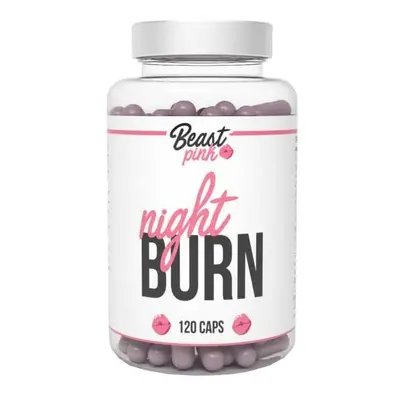 GymBeam NIGHT BURN BEASTPINK CAPS Spalovač tuků, , velikost