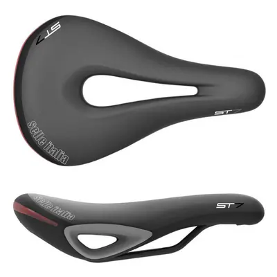 Selle Italia ST VISION SUPERFLOW Pánské cyklo sedlo, černá, velikost