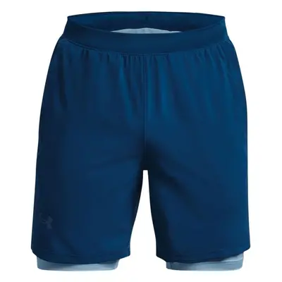 Under Armour LAUNCH 7'' 2-IN-1 SHORT Pánské běžecké šortky, modrá, velikost