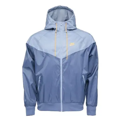 Nike HERITAGE ESSENTIALS WINDRUNNER Pánská bunda, modrá, velikost