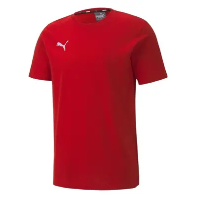 Puma TEAMGOAL CASUALS TEE Pánské triko, červená, velikost