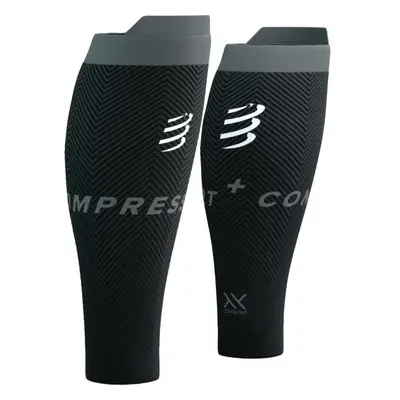 Compressport R2 OXYGEN Kompresní lýtkové návleky, černá, velikost