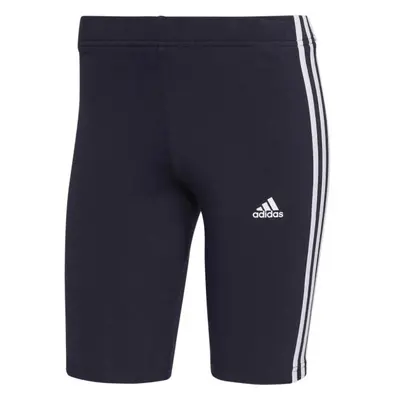 adidas 3-STRIPES SHORTS Dámské cyklistické šortky, tmavě modrá, velikost