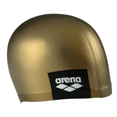 Arena LOGO MOULDED CAP Plavecká čepice, zlatá, velikost