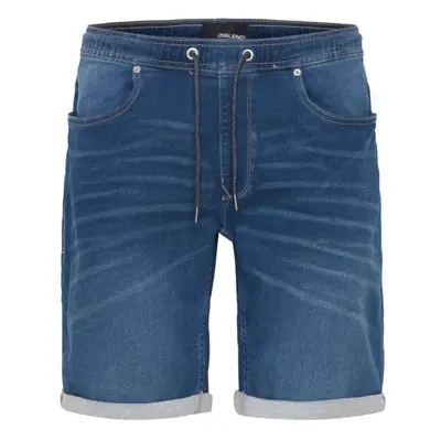 BLEND DENIM Pánské denimové šortky, modrá, velikost