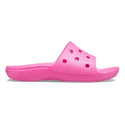 Crocs CLASSIC CROCS SLIDE K Dětské pantofle, růžová