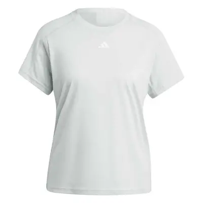 adidas TRAIN ESSENTIALS TEE Dámské sportovní tričko, šedá, velikost