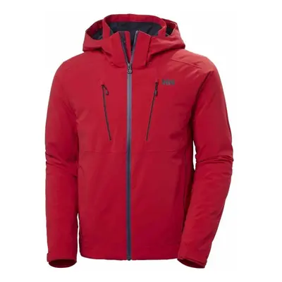 Helly Hansen ALPHA 4.0 Pánská lyžařská bunda, červená, velikost